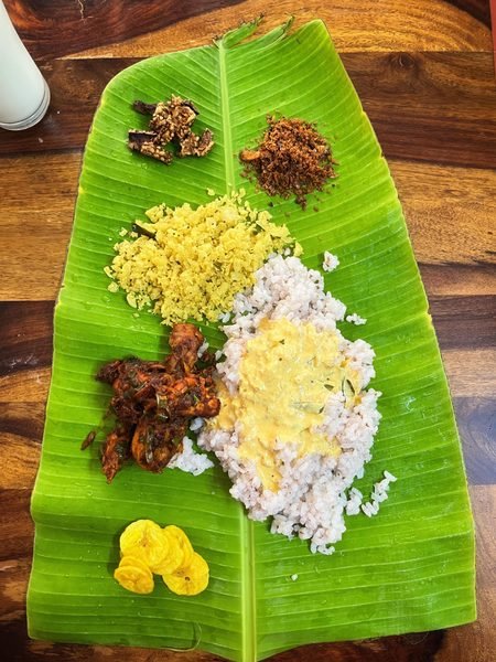Choroonu rice ceremony Kerala food